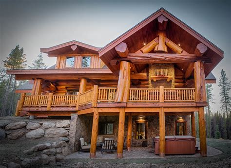 Pioneer log homes - 203 acres in 2 titles with privacy, views & gorgeous Pioneer loghome! Crafted with large Western cedar, this home is elegantly appointed with showpiece rustic log details and thoughtful modern features throughout. The reclaimed wood floor & dining table exude stunning patina and character. The $200,000 kitchen with pro-series appliances, copper ...